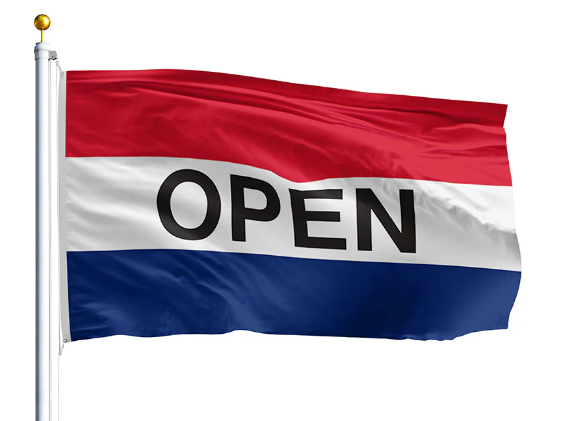 Open Flag