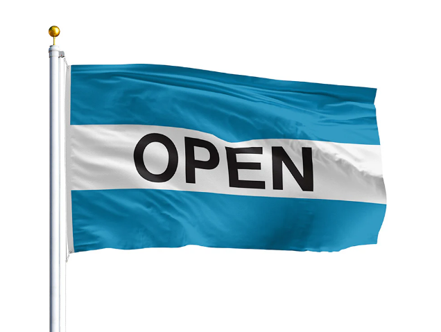 Open Flag
