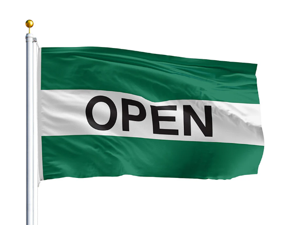Open Flag