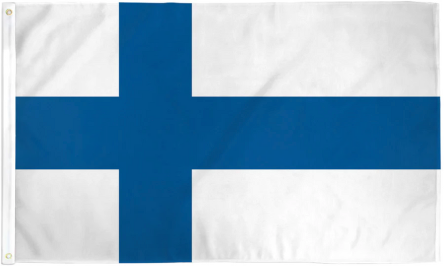 FINLAND NYLON FLAG (2X3' - 6X10')