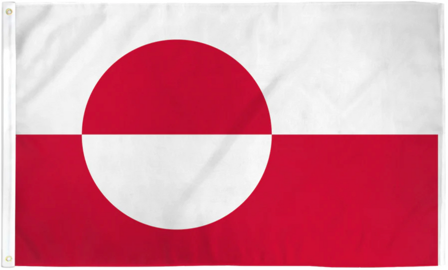 GREENLAND NYLON FLAG (2X3' - 6X10')