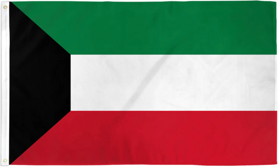 KUWAIT NYLON FLAG (2X3' - 6X10')