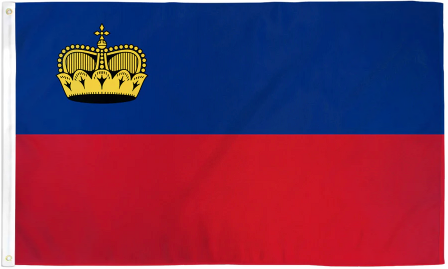 LIECHTENSTEIN NYLON FLAG (2X3' - 6X10')