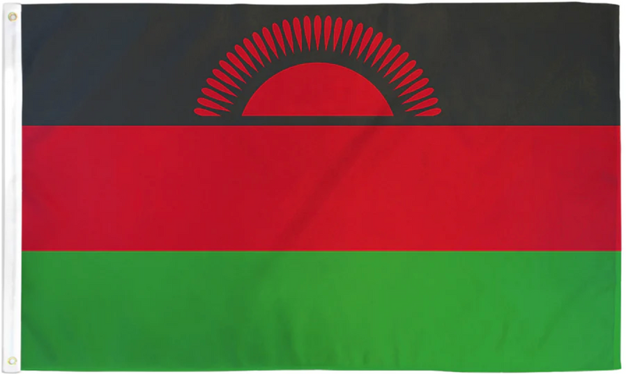 MALAWI NYLON FLAG (2X3' - 6X10')