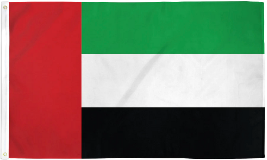 UNITED ARAB EMIRATES NYLON FLAG (2X3' - 6X10')