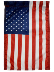 U.S. Embroidered Nylon Pole Sleeve Flag