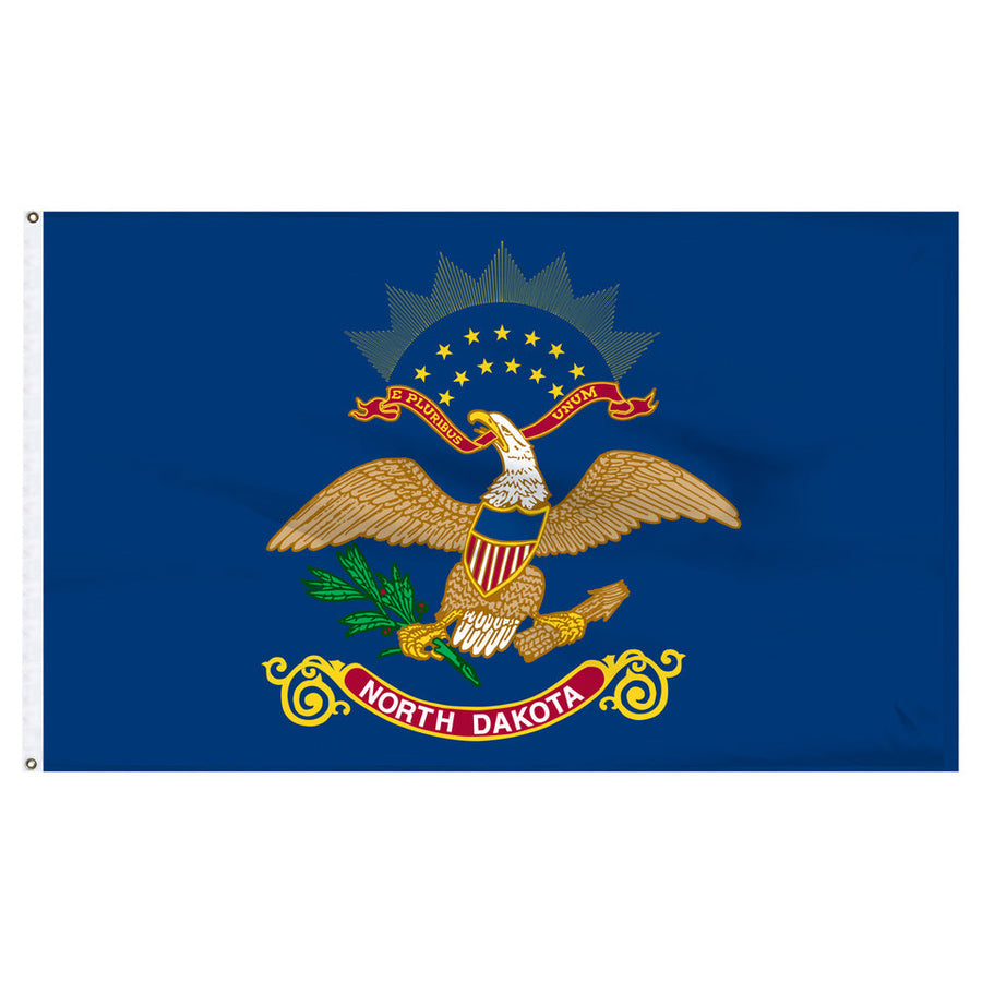 STATE OF NORTH DAKOTA POLY FLAG