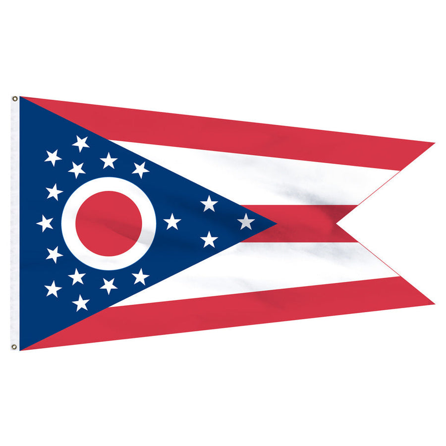 STATE OF OHIO POLY FLAG