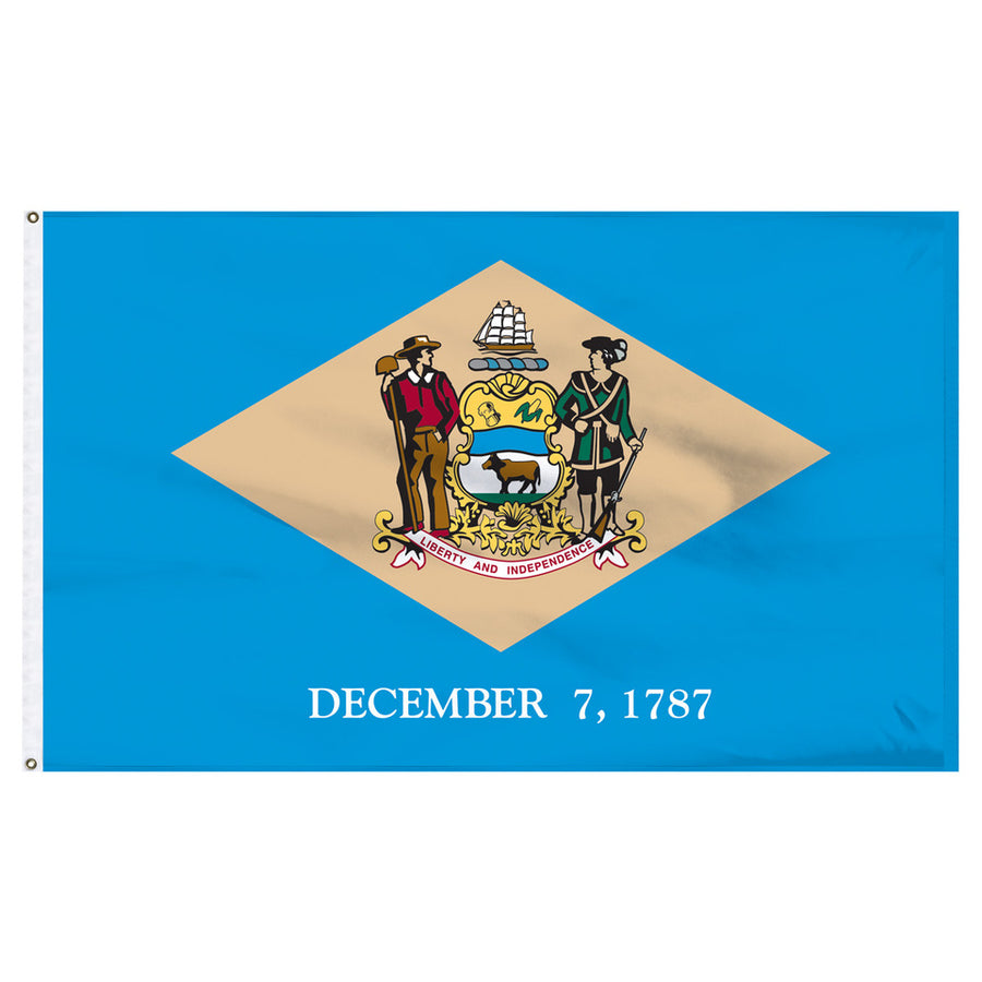 STATE OF DELAWARE NYLON FLAG