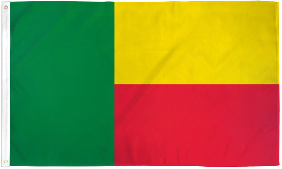 BENIN FLAG POLY 3X5'