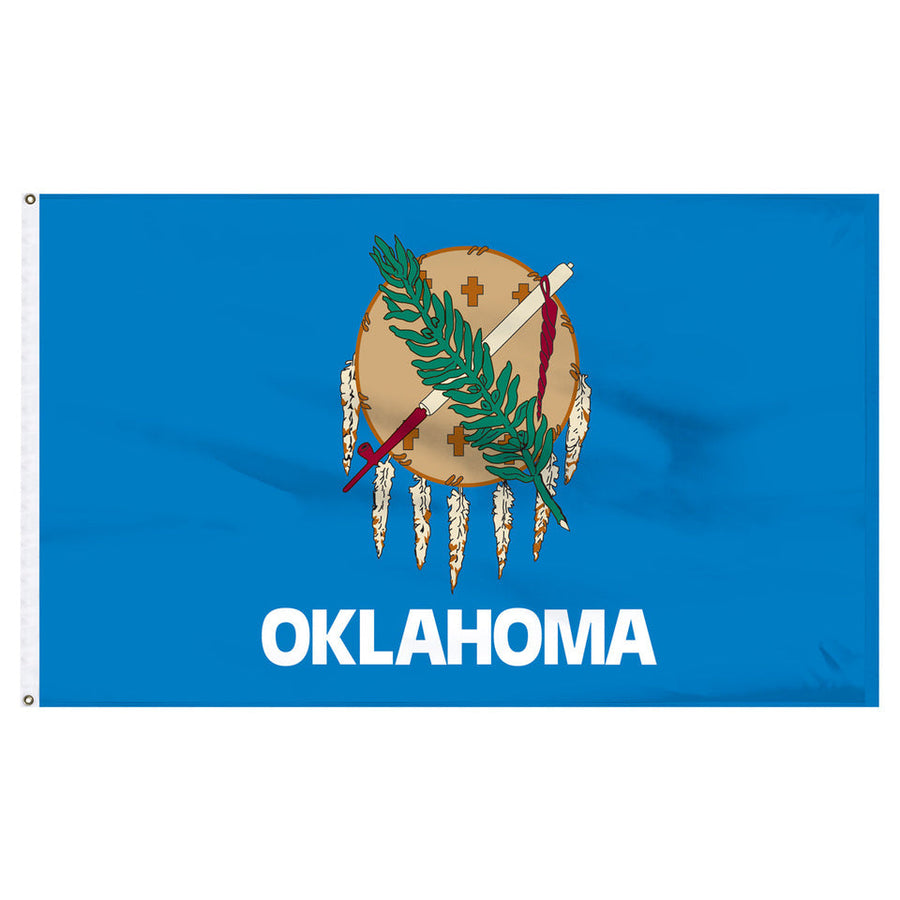STATE OF OKLAHOMA POLY FLAG