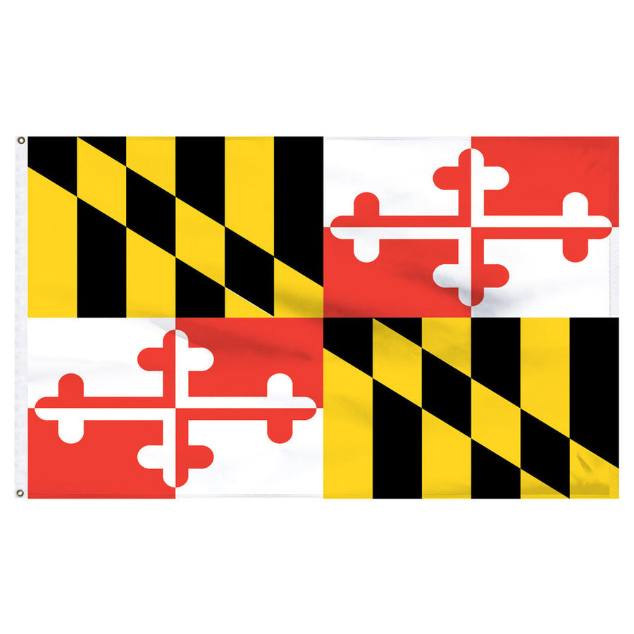 STATE OF MARYLAND POLY FLAG