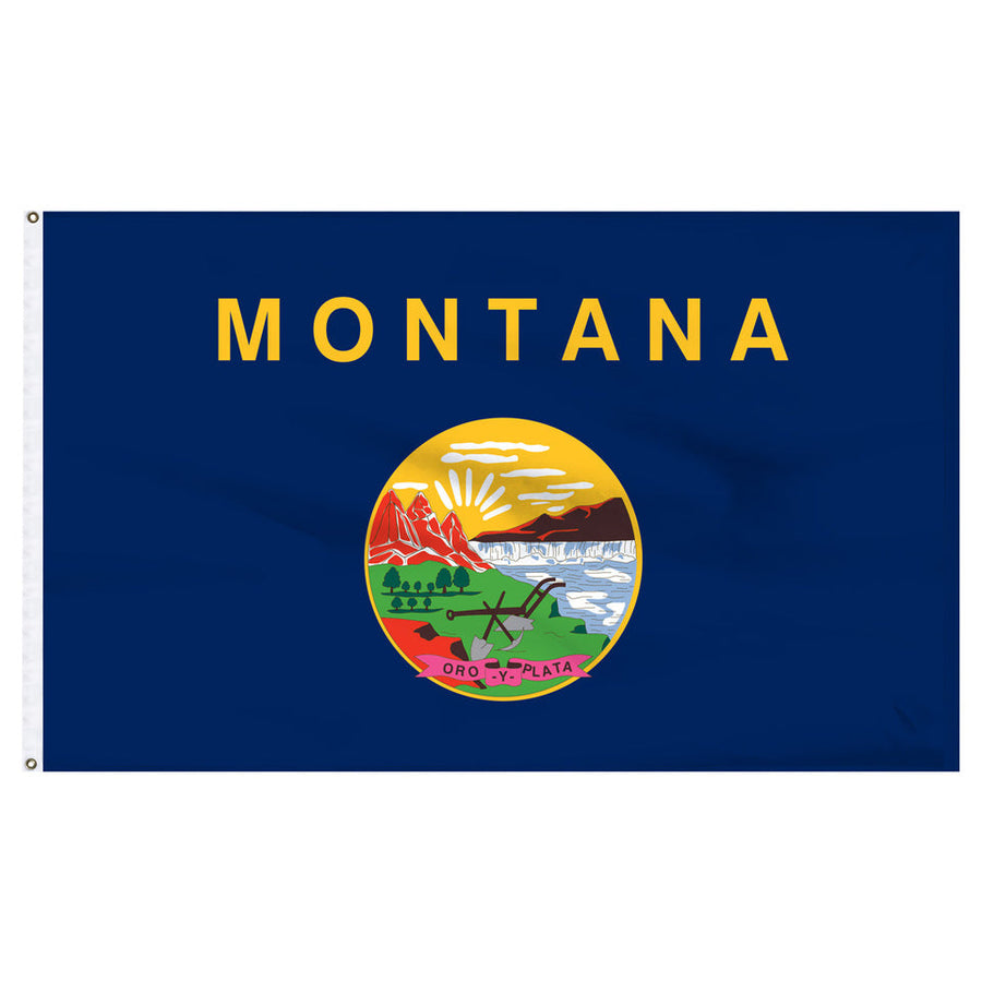 STATE OF MONTANA POLY FLAG
