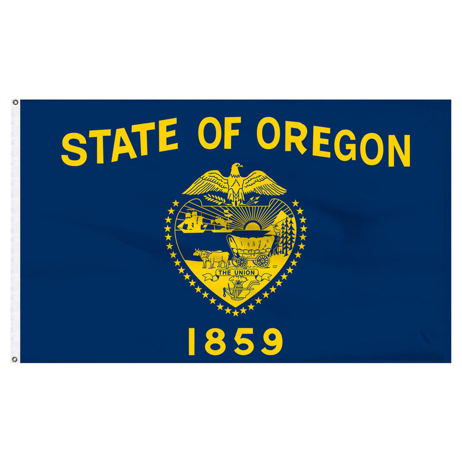 STATE OF OREGON POLY FLAG
