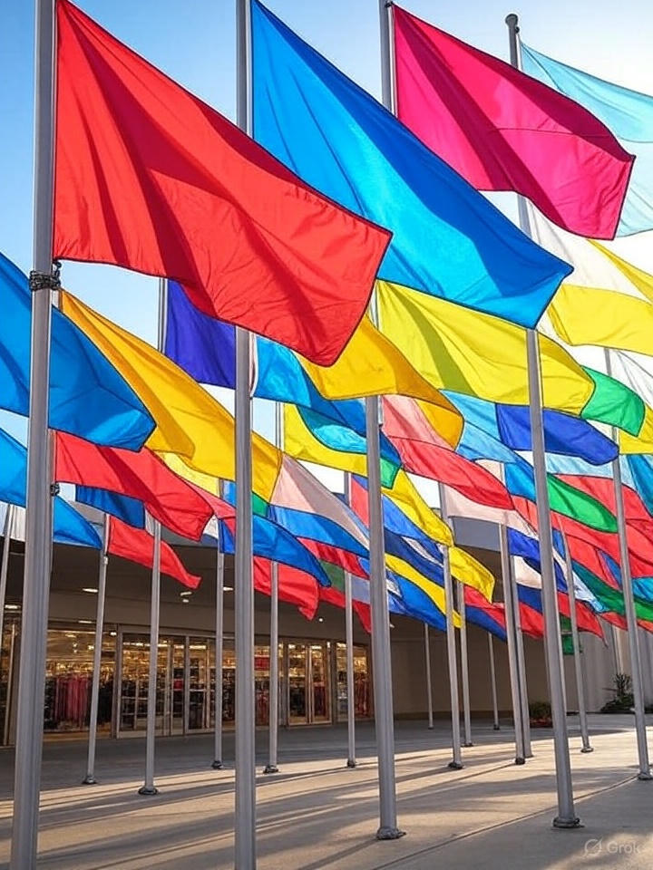 Flags Boost Sales and Recognition - It's Natural
