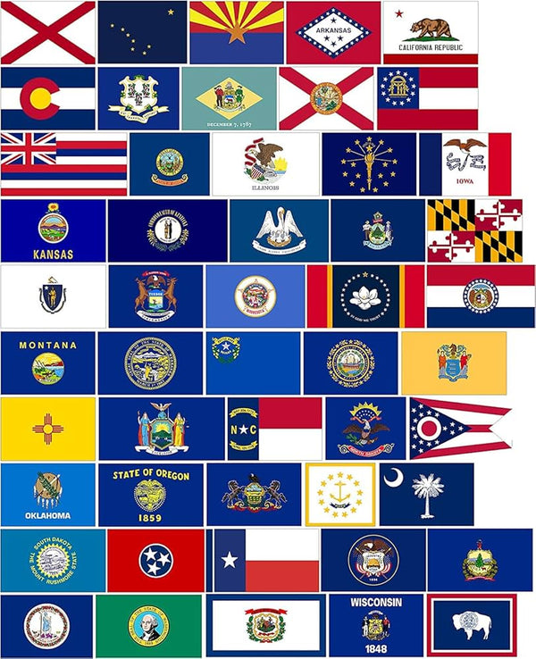 The Significance of Each U.S. State Flag: Flying Symbolism — Flags ...