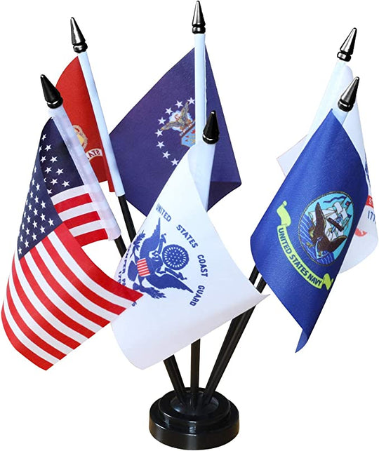 Military Table Top Flags