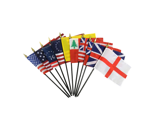 Historical Table Top Flags