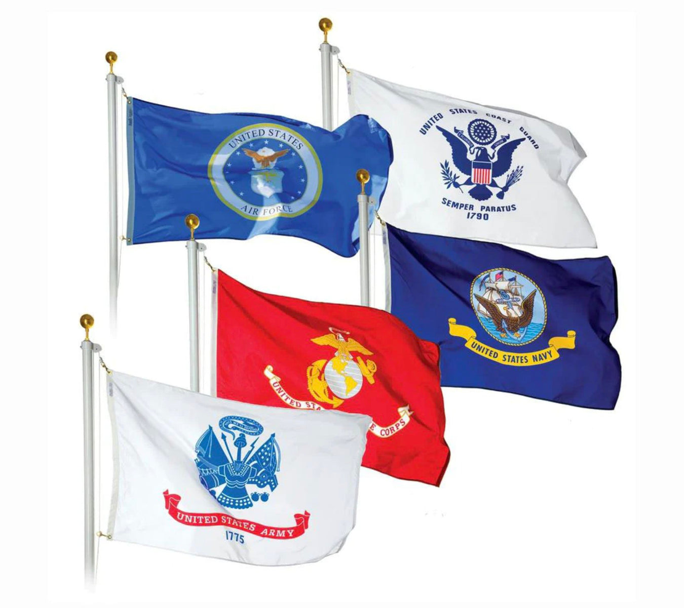 U.S. Military Flags