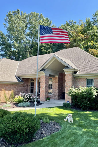 20 foot Tapered Homesteader flagpole