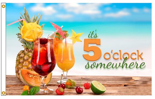 5 o'clock - Flags Unlimited