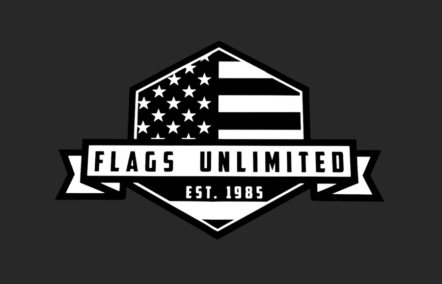 Custom Block-Out Polyester Flags