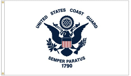 U.S. COAST GUARD (USCG) NYLON FLAG