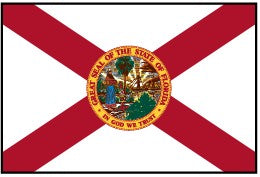 STATE OF FLORIDA NYLON & POLY-MAX FLAGS