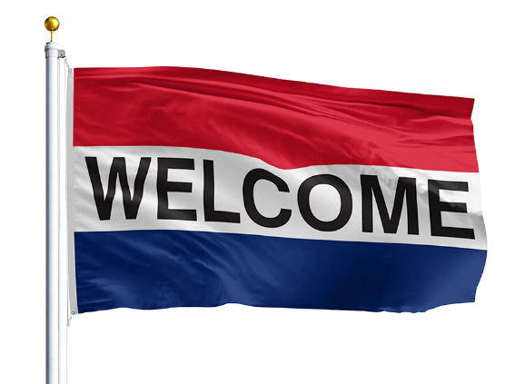 Welcome Flag