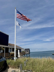 Apollo Series Heavy (Severe Weather) Duty Fiberglass Flagpoles - Flags Unlimited