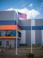 Apollo Series Heavy (Severe Weather) Duty Fiberglass Flagpoles - Flags Unlimited