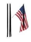 Black Nylon Mourning Streamer - Flags Unlimited