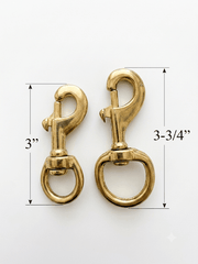 Brass Swivel Snap - Flags Unlimited
