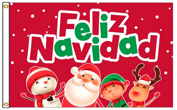Feliz Navidad - Flags Unlimited