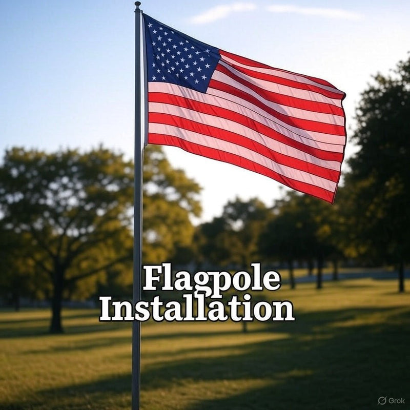 Flagpole Installation - Flags Unlimited