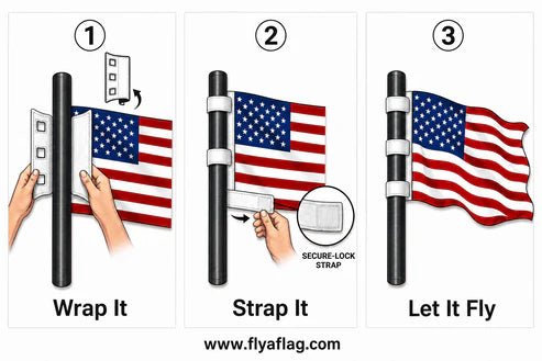 Fly-A-Flag American Boat Flag - Flags Unlimited