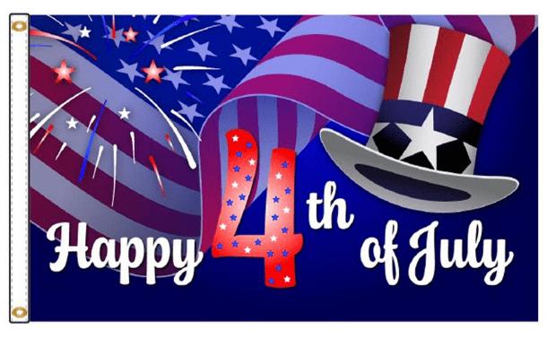 Happy 4th July - Flags Unlimited