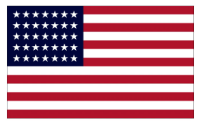 Historical Flags - Evolution of Old Glory - Flags Unlimited
