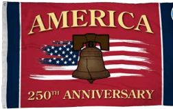 Liberty Bell 250 Flag - Flags Unlimited