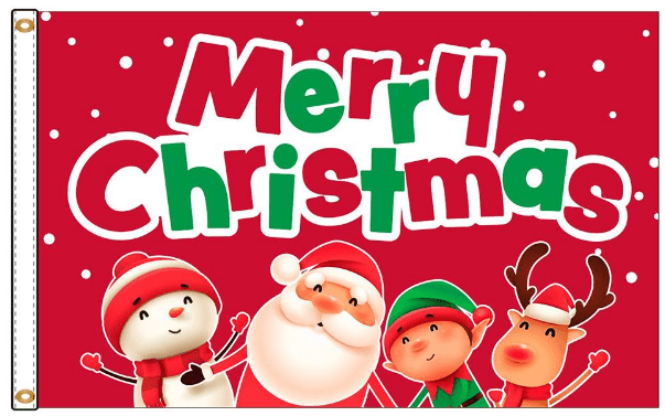 Merry Christmas Characters - Flags Unlimited