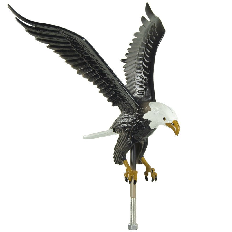 Natural Aluminum Flying Eagles for Exterior Flagpoles - Flags Unlimited
