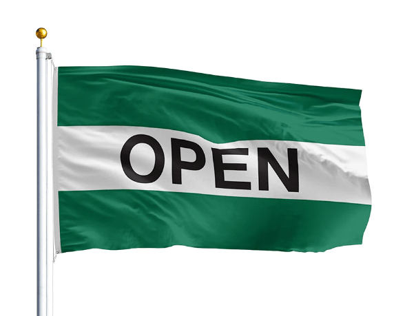 Open Flag - Flags Unlimited