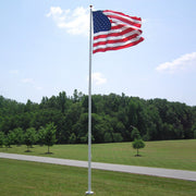 Premium Series (Atlas) External Halyard Flagpoles - Flags Unlimited