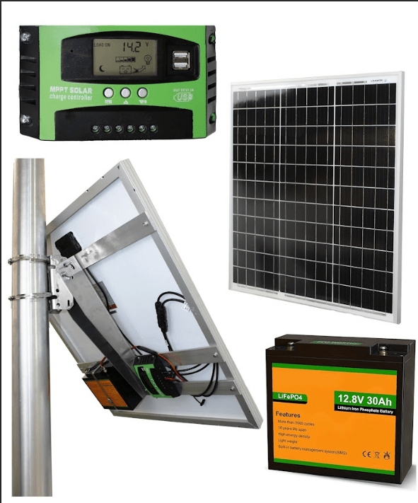 Solar Power Package - Flags Unlimited