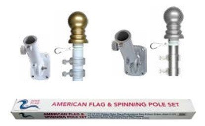Spinning Flag Pole Sets - Flags Unlimited