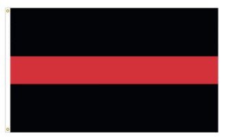 Thin Red Line (Fire) - Flags Unlimited