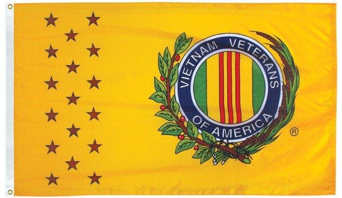 Vietnam Veterans Commemorative 3'x5' Flag - Flags Unlimited