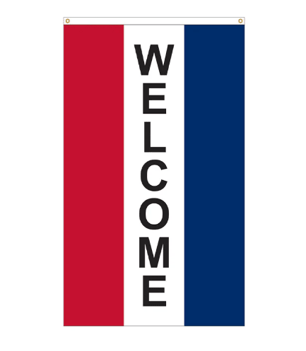 Welcome Flag - Flags Unlimited