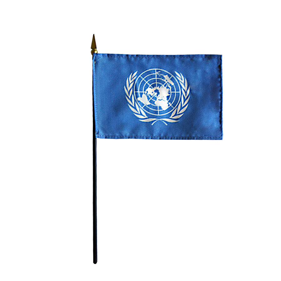 UNITED NATIONS TABLE TOP FLAG 4X6"