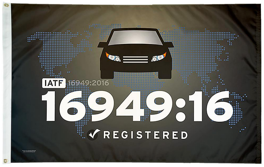 IATF 16949:16 Flag